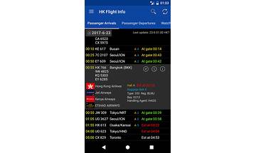 Hong Kong Flight Info for Android - Download the APK from Habererciyes